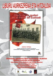 Diario de un gudari en el frente de Euskadi